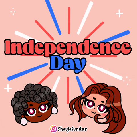 Independence Day Usa GIF by Shoujo Sundae