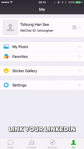 tshiunghan wechat linkedin GIF