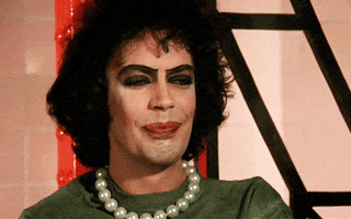 Tim Curry Reaction GIF by MOODMAN