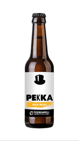 Teerenpeli beer bar bottle brewery GIF