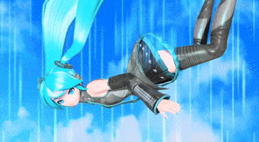Hatsune Miku Rolling Girl GIF