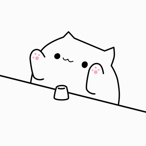 Cup Song Cat GIF by Sam C: