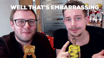 embarrasing GIF by Andrew and Pete