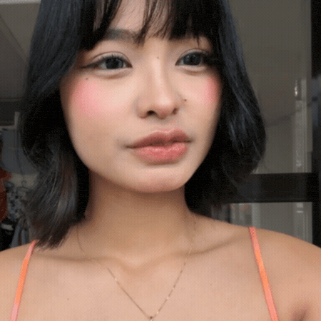 Staring Beautiful Girl GIF