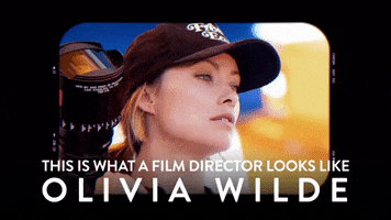 olivia wilde filmmaker GIF by This Is What A Film Director Looks Like