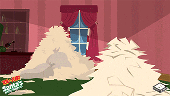 Santa Claus Cat GIF by Boomerang Official