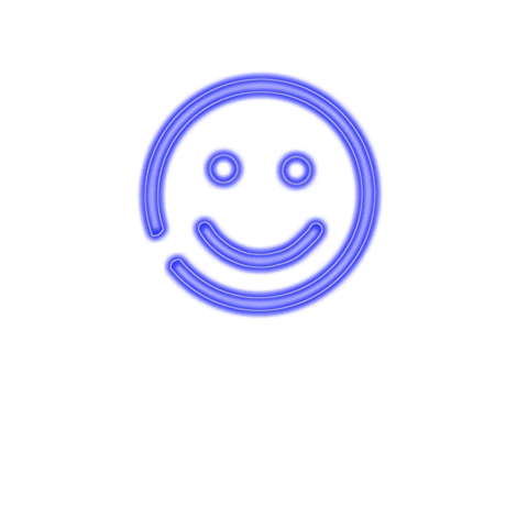 Smiley Face Neon Sticker by GOLDN