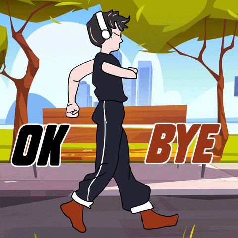 Bye Bye Ok GIF