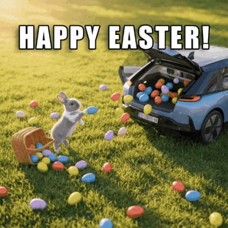 Happy Bunny GIF by Verne Robotaxi