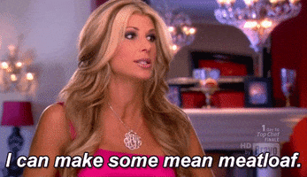 real housewives meatloaf GIF