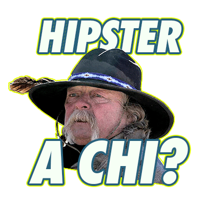 Man Hipster Sticker by Blaze