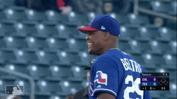 beltre smiling GIF by MLB