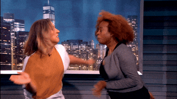 Excited Robin Thede GIF by The Nightly Show