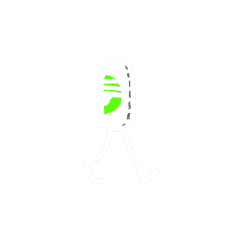 Walking Walk Sticker by chehehe