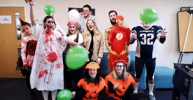 Marmalade Halloween Balloons GIF