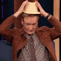 hat conan obrien GIF by Team Coco