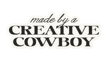 Creative Cowboy Sticker