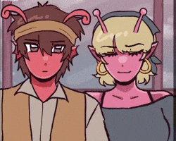 Space Alien Princess GIF