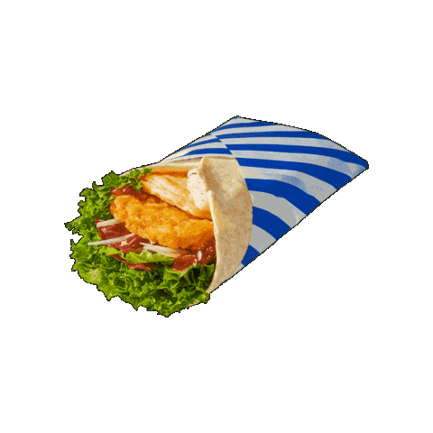 Burger Sandwich Sticker by DOWNTOWNER