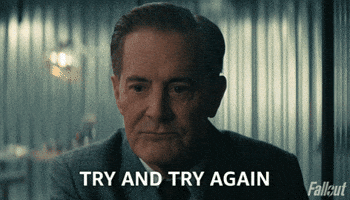 Keep Trying Never Give Up GIF by Amazon Prime Video