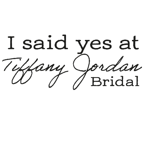 Tiffany Jordan Bridal Sticker