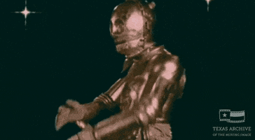 metal man dancing GIF by Texas Archive of the Moving Image
