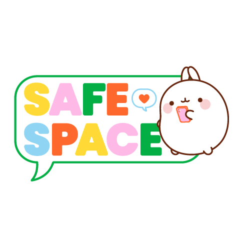 Be Safe Sticker by Molang