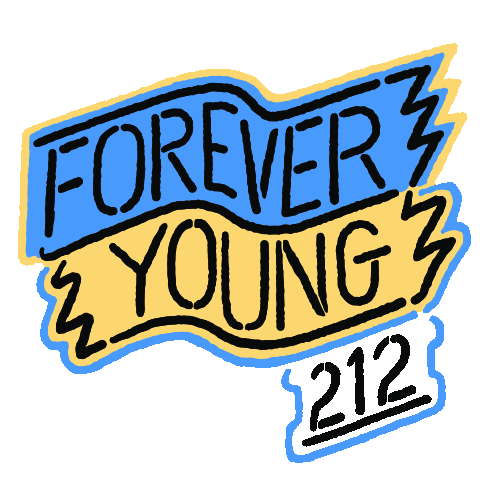 Forever Young Skate Sticker by Carolina Herrera