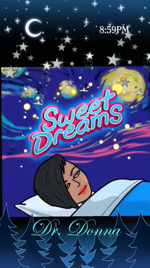 good night snapchat filters GIF by Dr. Donna Thomas Rodgers