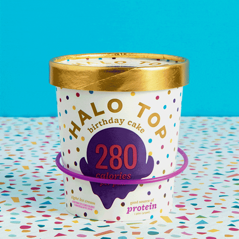 birthday party GIF by Halo Top Creamery