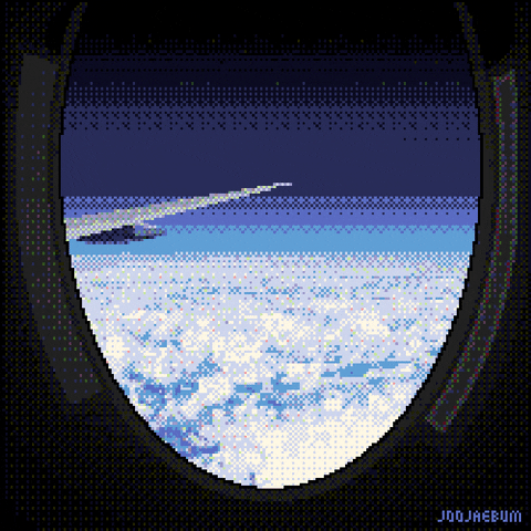pixel sky GIF by joojaebum