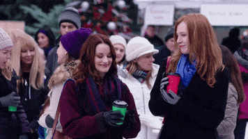 hot cocoa christmas GIF by Hallmark Movies & Mysteries