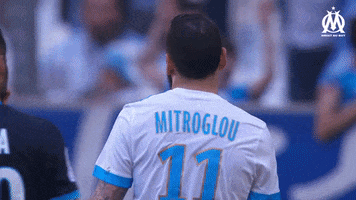 konstantinos mitroglou l'om GIF by Olympique de Marseille