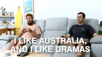 Drama Watching Tv GIF by Gogglebox Australia