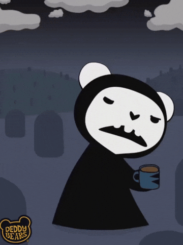 Tired Coffee GIF by DeddyBears