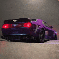 Red Light Mustang GIF