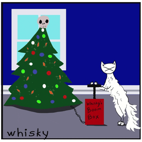 Christmas Tree Art GIF