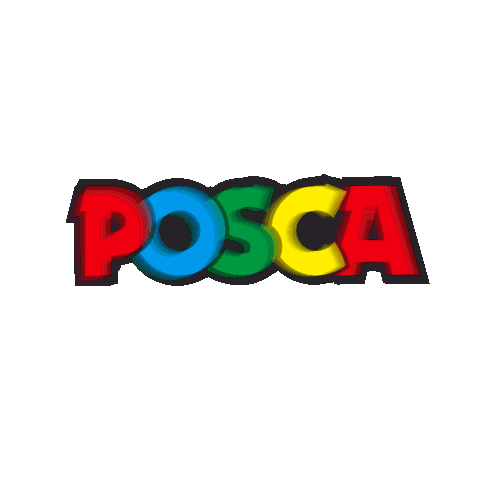 POSCA Sticker
