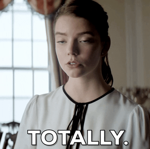 Anya Taylor Joy Yes GIF by Thoroughbreds - Find & Share on GIPHY