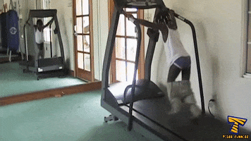 Treadmill Fail GIF