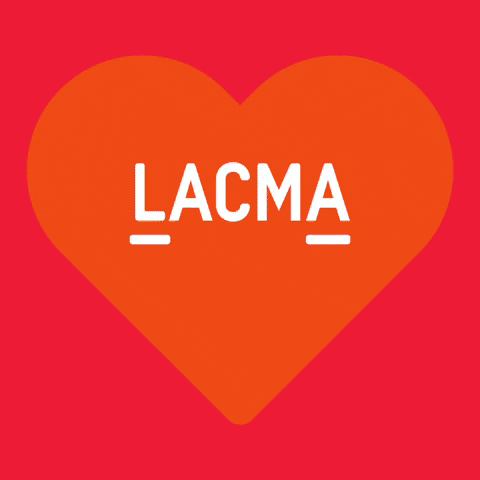 heart love GIF by LACMA