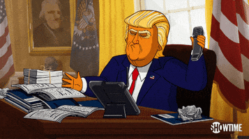 Angry Season 1 GIF by Our Cartoon President