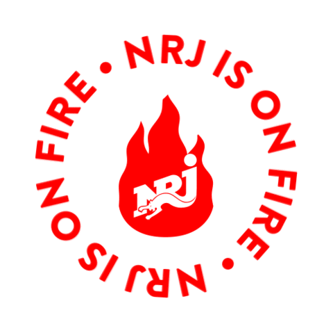 On Fire Sticker by NRJ België
