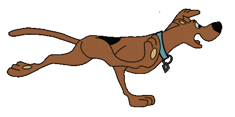 Scooby Doo Running Sticker for iOS & Android | GIPHY