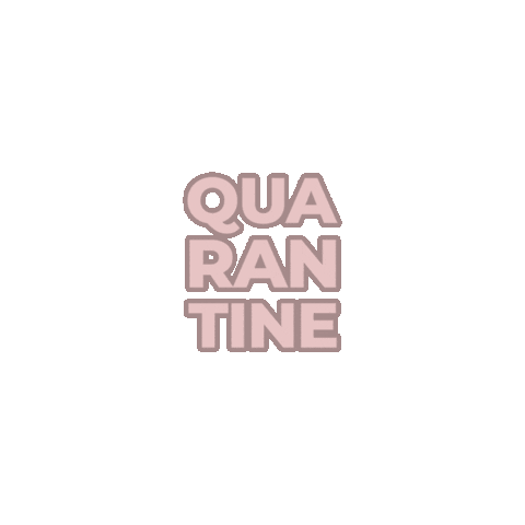 Corona Quarantine Sticker