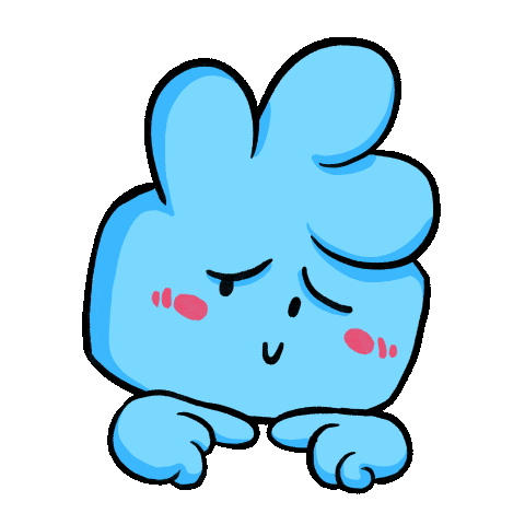 Blush Blushing Sticker