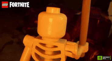 Skeleton Lego GIF by NVIDIA GeForce