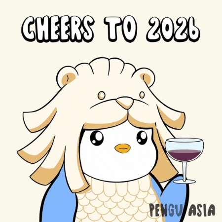 Happy New Year GIF by Pengu Asia
