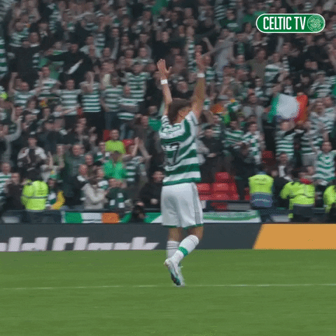 Celebration Hoops GIF by Celtic Football Club