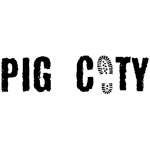 Pig City Boot Sticker by The Lunchbox